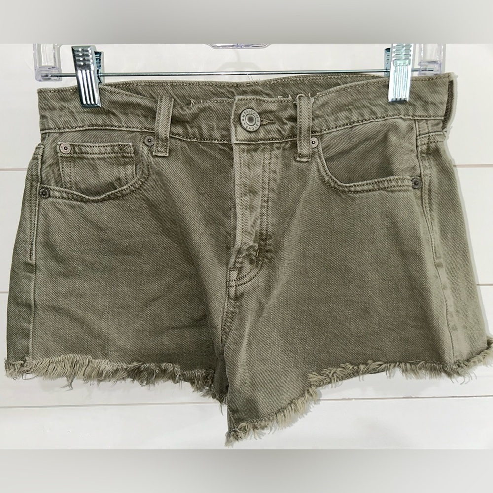 American Eagle Outfitters Khaki Jean Shorts